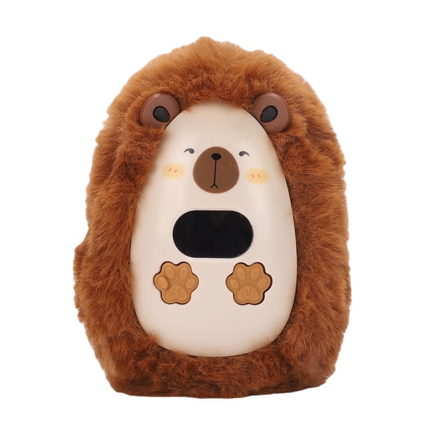 Calentadores De Manos Recargables, Mini Calentador De Manos USB, Calentador De Manos Eléctrico Portátil Con Pantalla Digital, Linda Forma De Animal De Peluche, Cabe Fácilmente