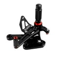 thumbnail image 3 of Racing Adjustable Rearsets Foot Pegs Black For Kawasaki ZX4R ZX4RR 2022-2024, 3 of 5