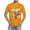 4—Orange, variant on Men’s Funny Novelty 3D Beer Graphic Crewneck Short Sleeves Tees Plus Size Casual Oktoberfest Shirt Loose Fit Soft Comfort Summer Tops for German Beer Festival Party 8—Orange S