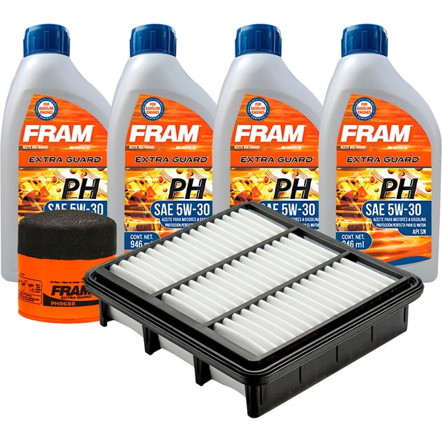 Kit De Aceite Mineral 5W30 Kit De Afinación Sin Bujías Compatible con Kia Forte Koup L4 2.4L DE 2010 A 2013