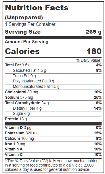 Healthy Choice Cafe Steamers Beef Merlot 9.5oz (PACK OF 8)