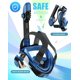 thumbnail image 4 of G2 Full Face Snorkel Mask with Latest Dry Top System,Foldable 180 Degree Panoramic View Snorkeling Mask with Camera Mount,Safe Breathing,Anti-Leak&Anti-Fog, 4 of 5