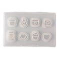 thumbnail image 1 of Kit para hacer aretes en miniatura de arcilla polimérica, compacto, resistente y versátil, con herramientas para cortar arcilla para Valentín., 1 of 9