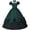 Green, variant on Women's Gothic Victorian Rococo Dress Civil War Southern Belle Tea Party Ball Gown Medieval Evening Dress