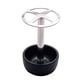 thumbnail image 2 of Soporte para cepillos de dientes de acero inoxidable | Organizador multiusos de 4 ranuras | Almacenamiento metálico moderno duradero, blanco, 12x7cm | Para baño, tocador, oficina, encimera, cocina, 2 of 9