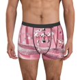 thumbnail image 2 of Bingfone Glittering Pink Bathtub Men's Underwear - Casual Stretch Boxer Briefs-XX-Large, 2 of 7