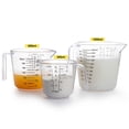 thumbnail image 3 of Measuring Cups Set, Liquid Measuring Cups for 3 for Kitchen Plastic Set Baking Tool Plastic Measuring Cups, 3 of 7