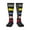 2 Black-1, variant on First Responder American Flag Print Compression Socks for Both Men And Women for Running, Travel, Flight, Nurse