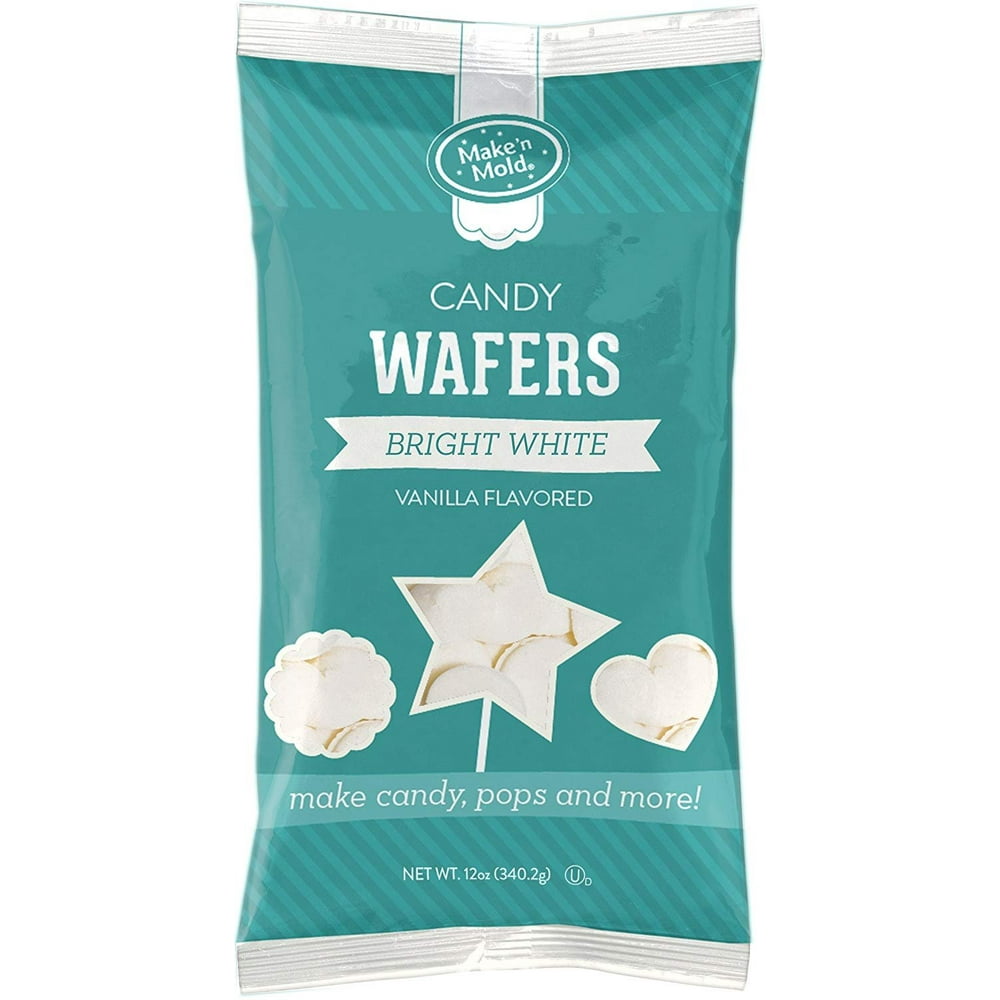 Make'n Mold VanillaFlavored Melting Candy Wafers Bright White, 12