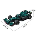 thumbnail image 1 of Technical F1 42141 1:8 1431Pcs Performance Building Blocks Super Races Car Assembly Model DIY Vehicle Toys Bricks Birthday Gifts, 1 of 7