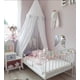 thumbnail image 3 of 1 pieza de colcha para niños, mosquitera, colcha, cortina, cúpula, colgante de algodón gris, 3 of 3