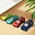 thumbnail image 1 of Modelo de coche de aleación Hugo 1/64 4 piezas fundido a presión, 1 of 10