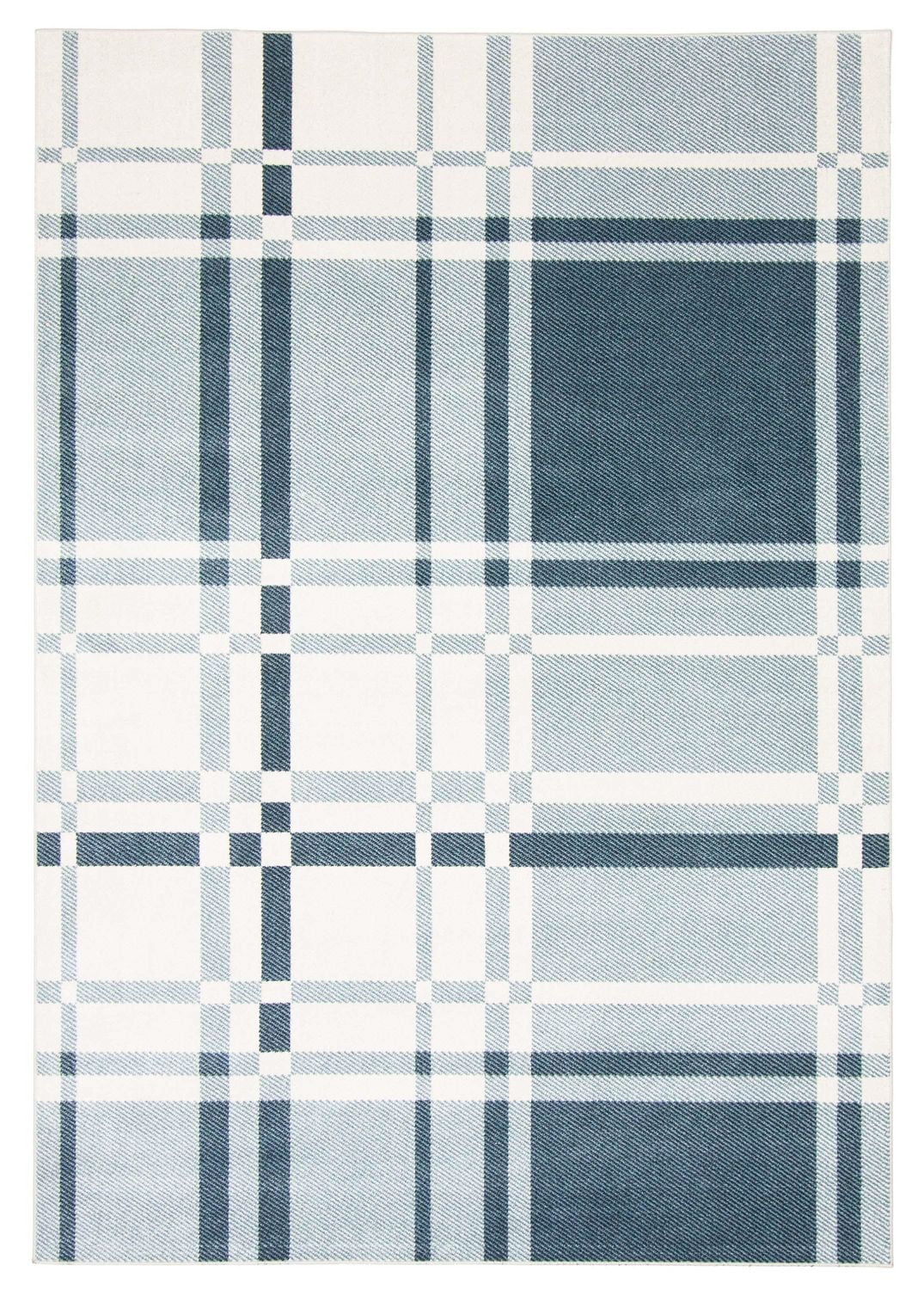 ECARPET Washable Plaid Area Rug & Runner for Kitchen, Bedside, Living Room, Hallway