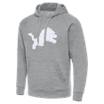 thumbnail image 2 of Men's Antigua Heather Gray Detroit Lions Victory Pullover Hoodie, 2 of 3