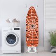 thumbnail image 3 of HELLHERO Ironing Board Cover Durable Home Protective Cover Easy Fit 15x54 Inches, Orange Spiderweb, 3 of 5
