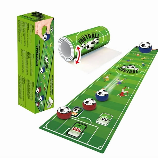 CIMAXIC Party Table Football Game For Kids Parent Child Interactive Soccer Training Equipment Indoor Tabletop Soccer Battle Game Children Desktop Soccer For Family Party,47.24"X11.81"X0.04"