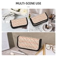 thumbnail image 5 of Bingfone Retro Autum Mushrooms Print Pencil Case Large Capacity Pencil Pouch Pen Bag Office Stationery Organizer Multifunctional Pencil Bag for Women & Men, 5 of 6