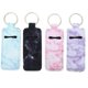 thumbnail image 1 of 4Pcs Lipstick Holder Key Chain Portable Lip Gloss Balm Case Bag Keyring Lipstick Sleeve Holder, 1 of 4