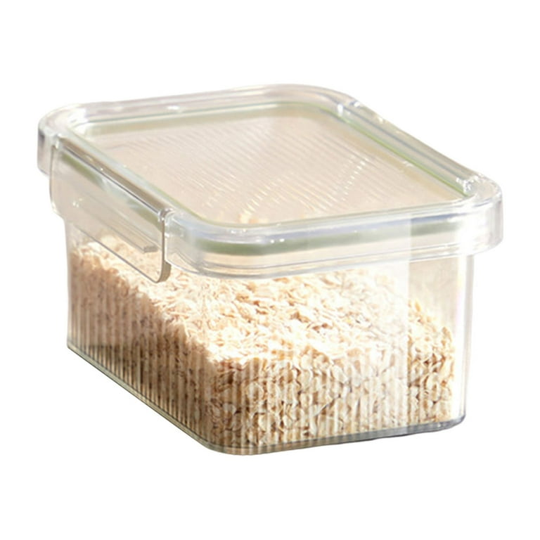 Flour Storage Container Large Capacity Transparent Food Organizer