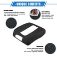 thumbnail image 3 of Unique Bargains Armrest Protector Cover Pad Replacement Compatible for GMC Sierra 2014 - 2017 for Chevy Silverado 2014 - 2018, Durable Neoprene Fabric Black, 3 of 7