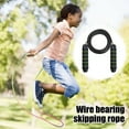thumbnail image 3 of Hyasfey Skipping Rope Non-slip Foam Handle Length Adjustable Tangle-Free Students Kids Men Women Workout Training Lose Weight Jump Rope, 3 of 7
