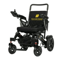 Fold And Travel Lightweight Folding Electric Wheelchair Power Wheel Chair Powered Mobility Scooter Wheelchair