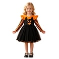 thumbnail image 2 of Baby Girls Long Sleeve Tutu Tulle Dresses Cat Costume Cosplay Costume Toddler Halloween Outfit Girls Size 2-3 Years, 2 of 7