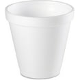 thumbnail image 2 of EcoQuality 6 oz White Insulated Foam Drinking Cup Single Use Disposable for Drinks Water Coffee Tea Soda Juice (200), 2 of 2