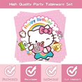 thumbnail image 1 of Mantel de Hello Kitty para fiestas, suministros para mesa, tazas, platos, juguete, decoraciones de feliz cumpleaños, artículos de envío gratis, 1 of 4