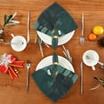 thumbnail image 4 of Qxltty Rainy Scene Outside The Window Napkins 20×20in Perfect for Parties Dinners Weddings Cocktail Housewarming Cloth Napkins Set of 1, 4 of 8