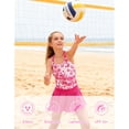 thumbnail image 4 of Lanbubble Girls Tankini Swimsuit Two Piece Bathing Suits Summer Beach Swimwear with Skirt Shorts Butterflies 7-12Y, 4 of 9