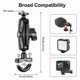 thumbnail image 3 of Motorcycle Camera Holder Rearview Mirror Adjustable Metal Fixed Bracket Stand For Hero 8/7/6 Action, 3 of 5