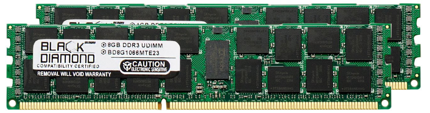 16GB 2X8GB Memory RAM for HP ProLiant Series DL370 G6 240pin PC3-8500  1066MHz DDR3 ECC Registered RDIMM Black Diamond Memory Module Upgrade -  Walmart.com