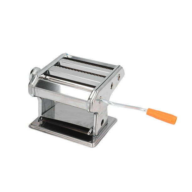 Biltek Pasta Maker Machine - Stainless Steel Hand Crank Cutter