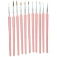 thumbnail image 2 of MOVTOTOP 11Pcs Professional Design Iron Soft Fur Paint Brushes for Beginners and Professionals Drawing and Painting, 2 of 8