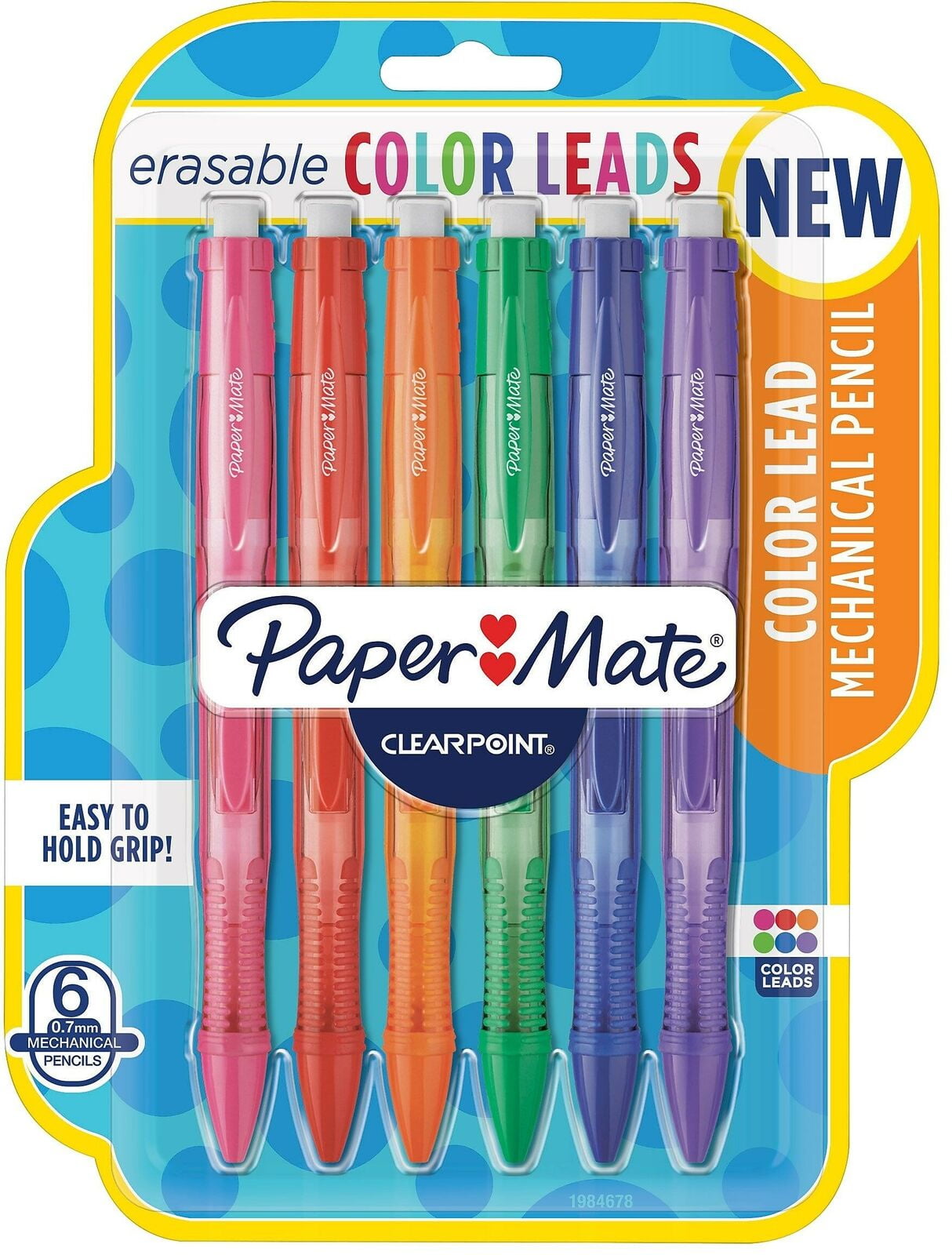 Paper Mate Clearpoint Color Lead Mechanical Pencils 0.7mm