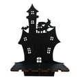 thumbnail image 1 of YEJIMAN Clearance! Organizer Rack Halloween Shelf Multi Functional Gothic Heavy Duty Wooden Storage Rack Wall Floating Shelf, 1 of 9