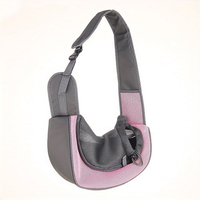 Stylish Pet Bag for On-the-Go: Portable Shoulder Bag for Small & Medium Dogs & Cats