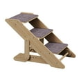 thumbnail image 3 of Dog Stairs Ladder 3 Steps Dog Ramp Anti Slip Dog Steps for Sofa Indoor Couch, 3 of 9