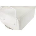 thumbnail image 3 of Milan Cara 34" Chaise d'Appoint à Dossier en Acrylique Blanc/clair, 3 of 3