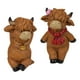 thumbnail image 5 of 2 figuras de resina con forma de animal para maceta, regalo moderno, artesanía, decoración colgante, estatua, escultura de animal para césped, 5 of 9