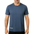 thumbnail image 3 of Mens Short Sleeve Shirts, Men's Cooling Ice Silk Running Shirts Quick Dry Short Sleeve Athletic Gym T-Shirts Outdoor Workout Tshirts, 3 of 6
