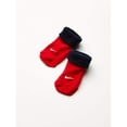 thumbnail image 4 of Nike Babys Bodysuit, Hat and Booties 3 Piece Set Red Swoosh 6-12 Months, 4 of 4
