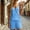 Blue#09, variant on 2 Piece Camisole Sets for Women Summer V Neck Spaghetti Strap Button Cami Top and Elastic Waist Shorts Lounge Set Casual Solid Loose Comfy Vacation Going Out Outfits