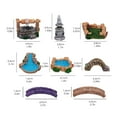 thumbnail image 2 of ornament decor,Tale Garden Accessories Stone Pond B Water Windmill Doll Retro Water Well Tabletop Decoration Is Applicable For Doll Houses And Mini Scene Layouts.,Gray, 2 of 5