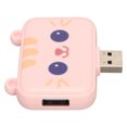 thumbnail image 1 of HUB USB, Divisor USB 3 EN 1, Expansor USB, Adaptador Multipuerto Portátil, Puerto USB A A USB3.0, 2 Puertos USB2.0, Soporte de Carga rápida de 2,4 A, Párrica x, 1 of 7