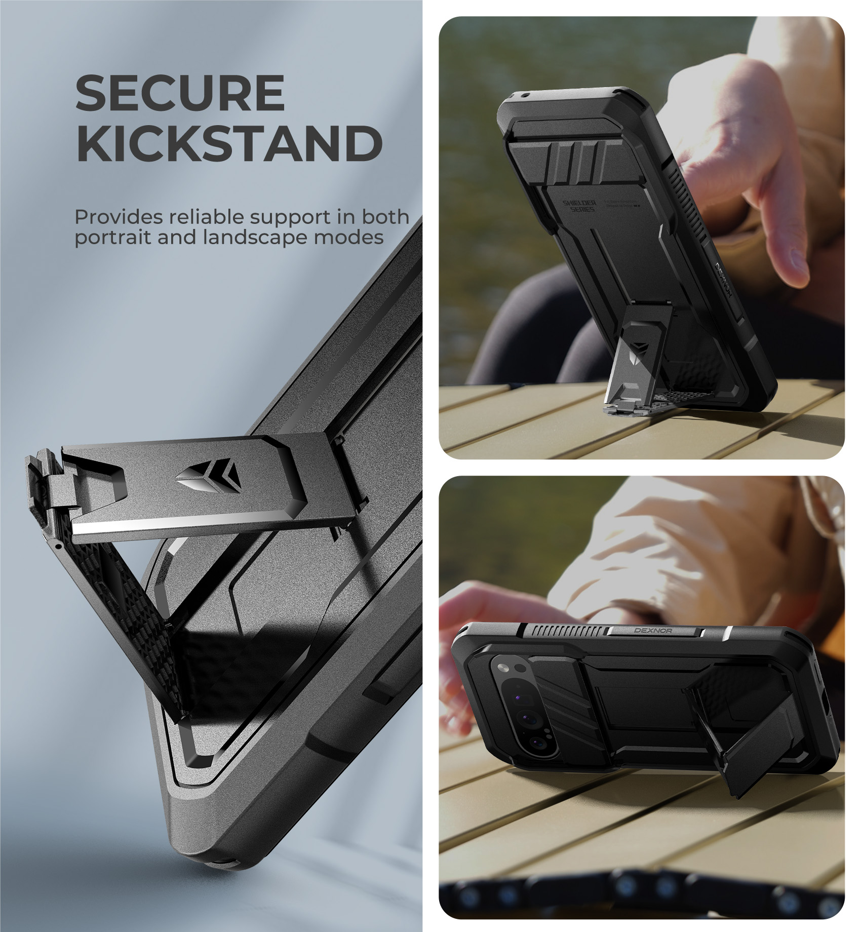 Dexnor Google Pixel 9 Pro XL Case With Kickstand photo 7