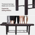 thumbnail image 4 of VAHIGCY Adjustable Massage Table Stationary Massage Bench Metal Frame PU Leather Waxing Bed Heavy Duty Bed 440.9Lbs Capacity advantage, 4 of 9