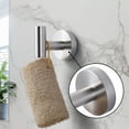 thumbnail image 5 of WOWOW 6-Piece Wall Mounted Bathroom Hardware Set in Brushed Nickel, 5 of 8