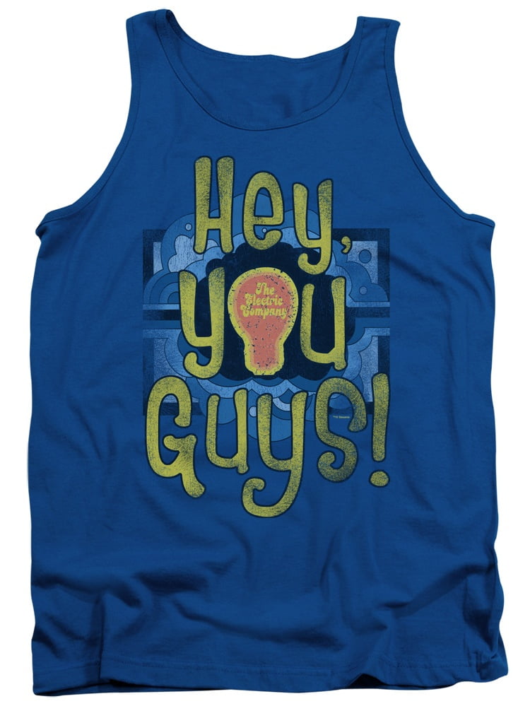 Other Tv Shows Electric Company Pbs Children S Tv Show Hey You Guys Logo Adult Tank Top Shirt Walmart Com Walmart Com Other Tv Shows Electric Company Pbs Children S Tv Show Hey You Guys Logo Adult Tank Top Shirt Walmart Com Walmart Com